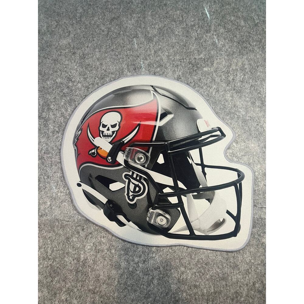 Tampa Bay Buccaneers NFL Football Helmet Non Slip Rug